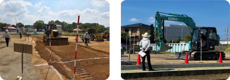 検定試験の案内図